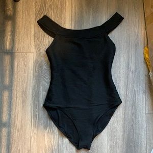 Old Navy Ribbed Black Bathing suit